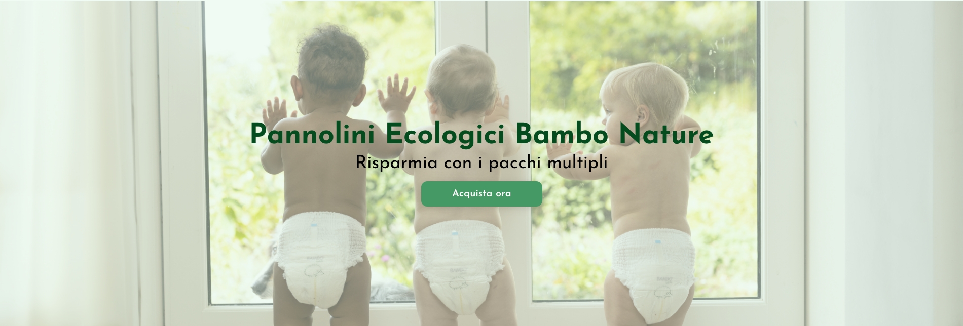 Pannolini ecologici bambo